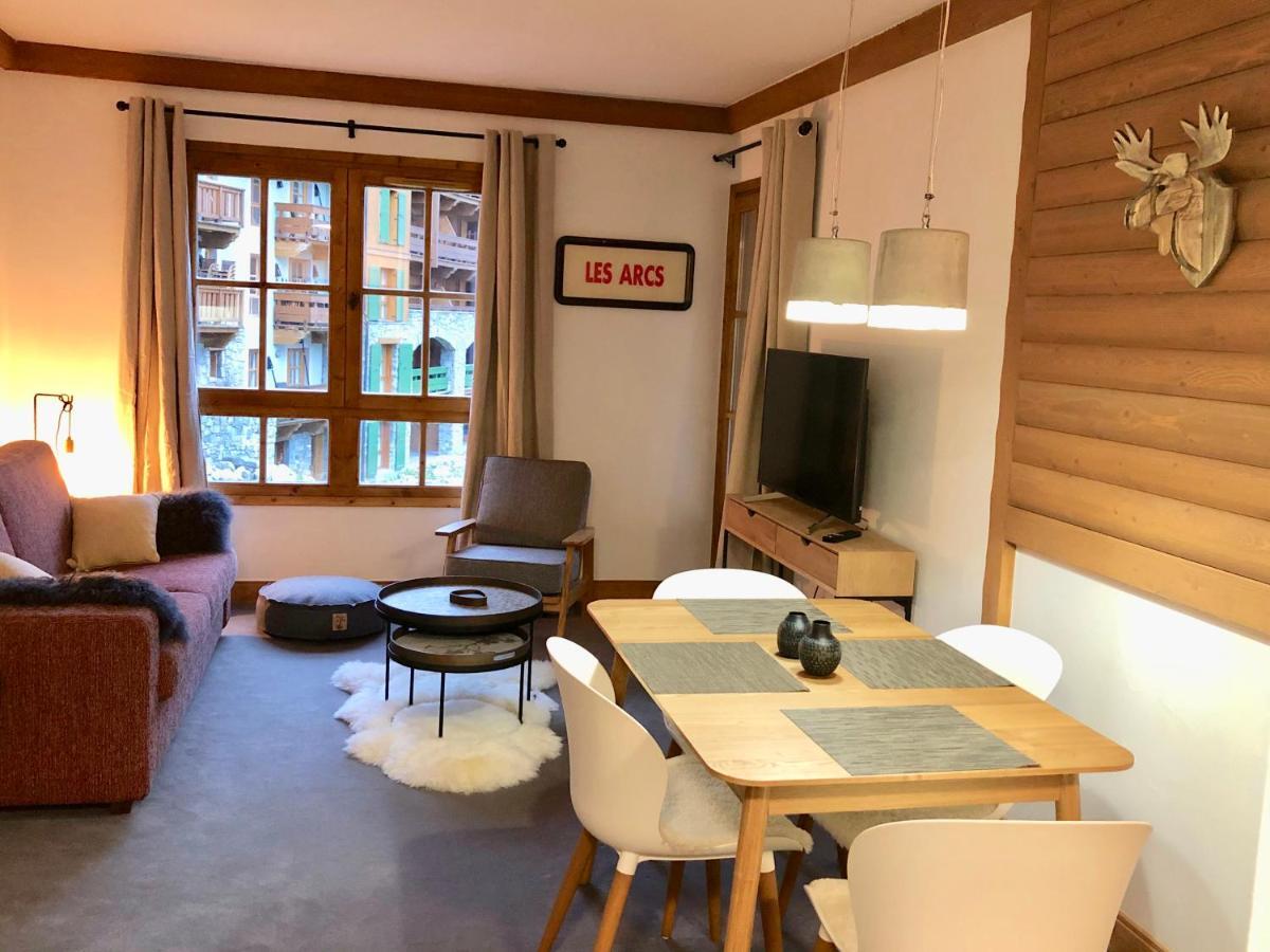 ARC 1950 - Superbe appartement skis aux pieds Les Arcs  Extérieur photo